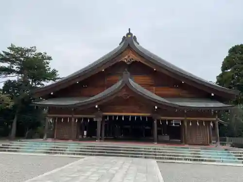 富山縣護國神社の本殿