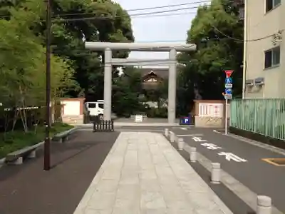 阿佐ヶ谷神明宮の鳥居