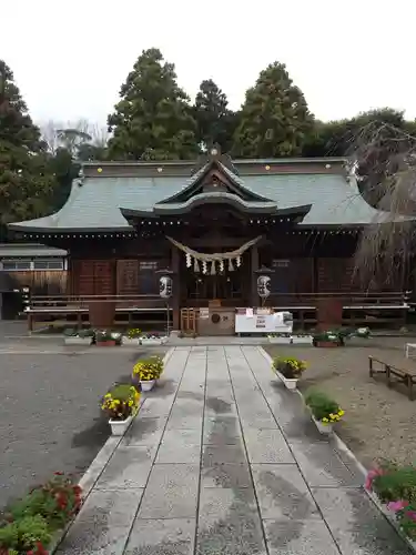 常陸第三宮　吉田神社の本殿・本堂
