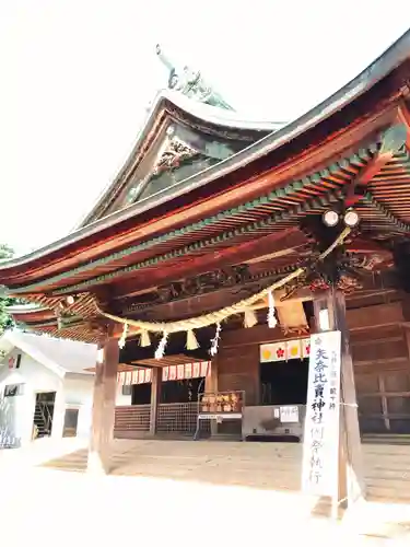 矢奈比賣神社（見付天神）の本殿