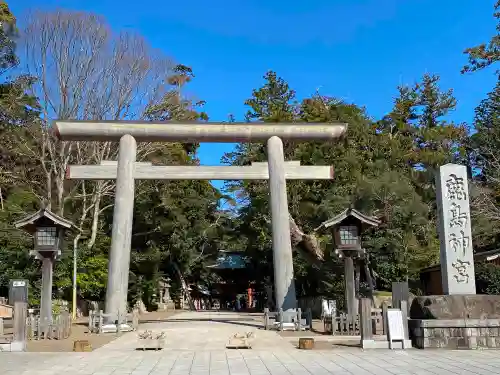 鹿島神宮の鳥居