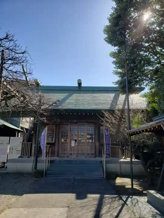 國領神社の本殿・本堂