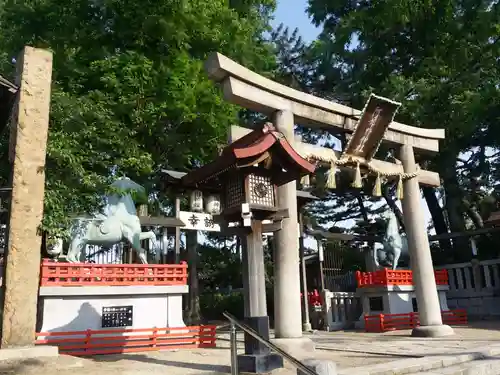 阿部野神社の鳥居