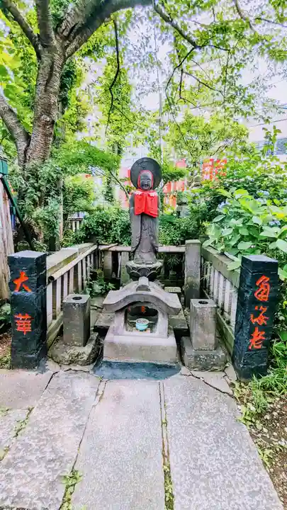 吉原弁財天本宮(吉原神社奥宮)の地蔵