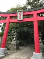 大稲荷神社の鳥居