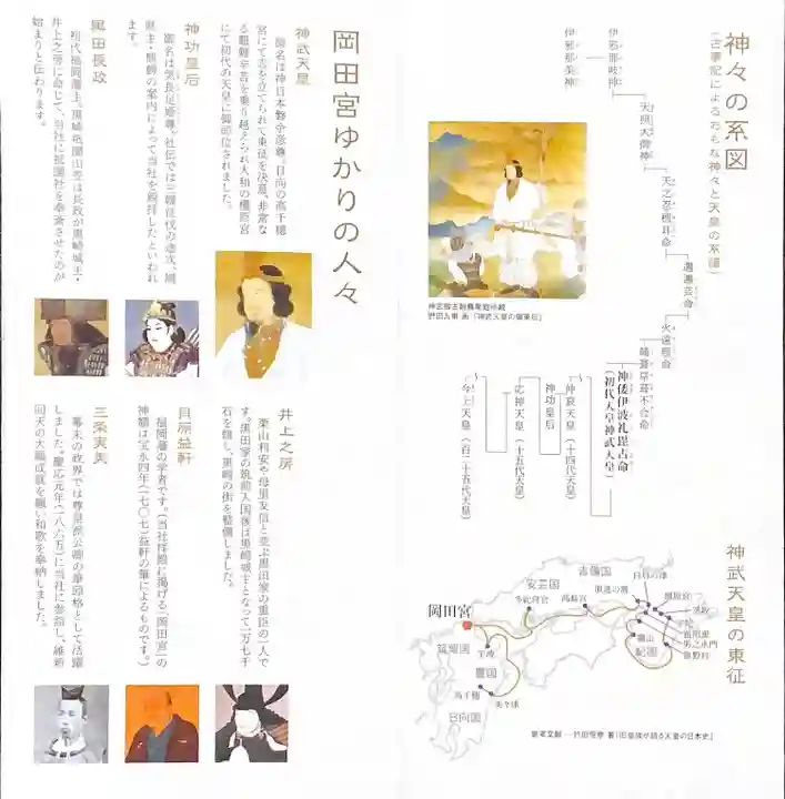 岡田神社の授与品その他