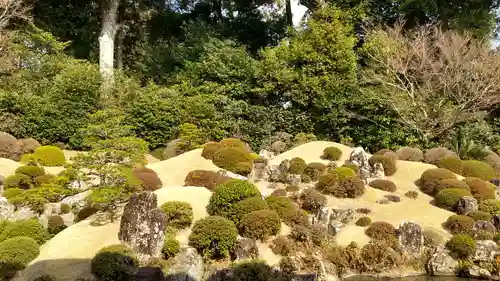 龍潭寺の庭園