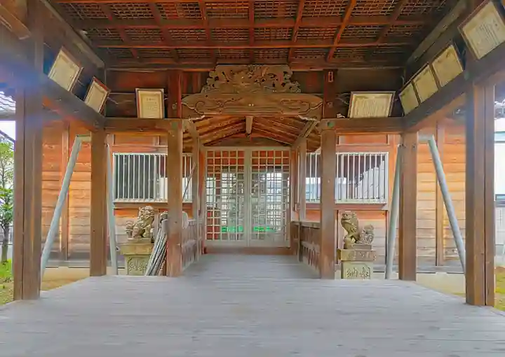 八幡社(中之庄八幡社)の本殿・本堂