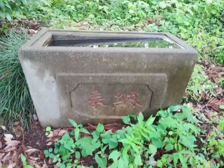 鹿島神社の手水舎