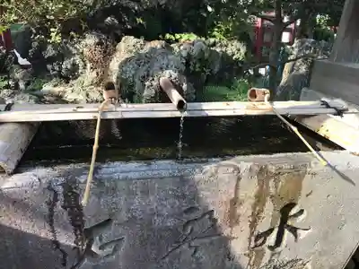 埴生神社の手水舎