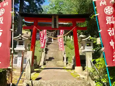 諏訪神社の鳥居