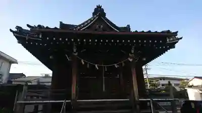 諏訪社の本殿・本堂