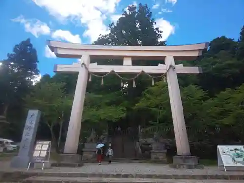 戸隠神社中社の鳥居