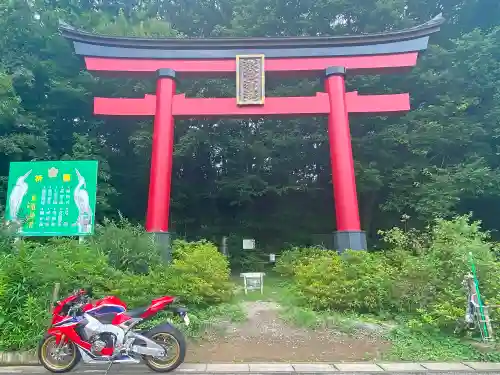 東沼神社の鳥居