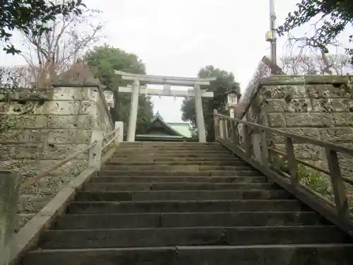 西向天神社の鳥居