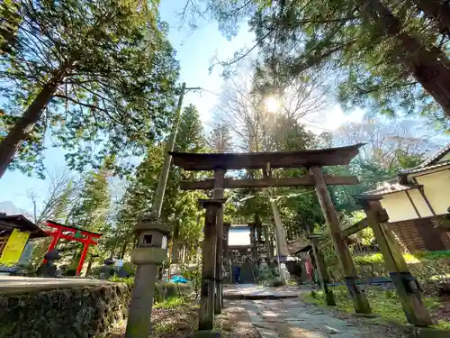 山家神社の鳥居