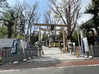 蛇窪神社の鳥居