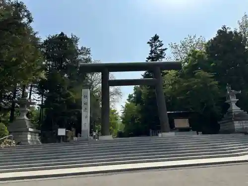 北海道神宮の鳥居