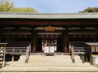上地八幡宮の本殿・本堂