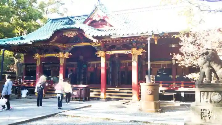 根津神社の本殿・本堂