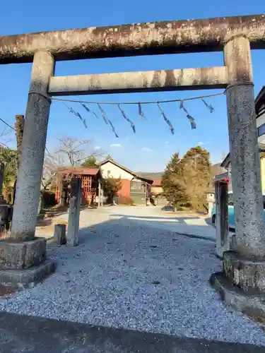 武甲山御嶽神社里宮の鳥居