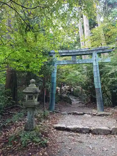 砥鹿神社（奥宮）の鳥居