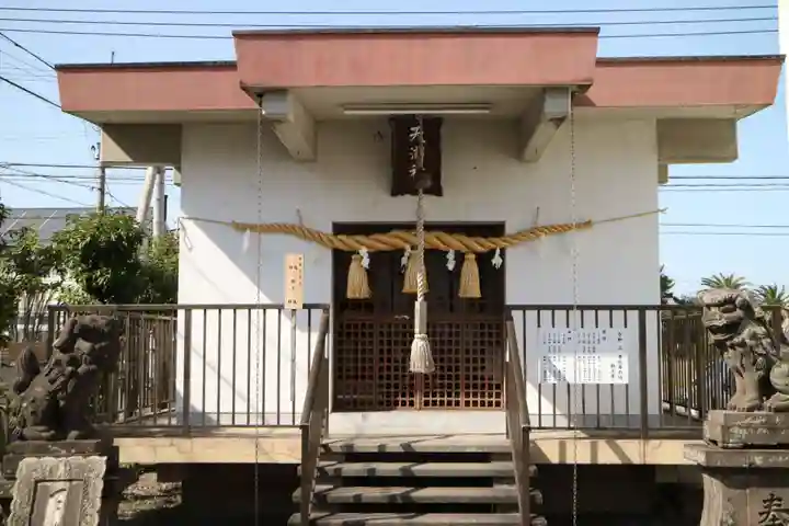 津留天満社の本殿・本堂