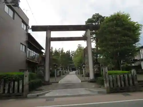 飛騨総社の鳥居