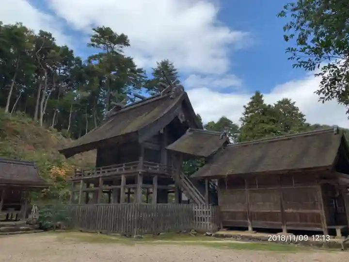 神魂神社の本殿・本堂