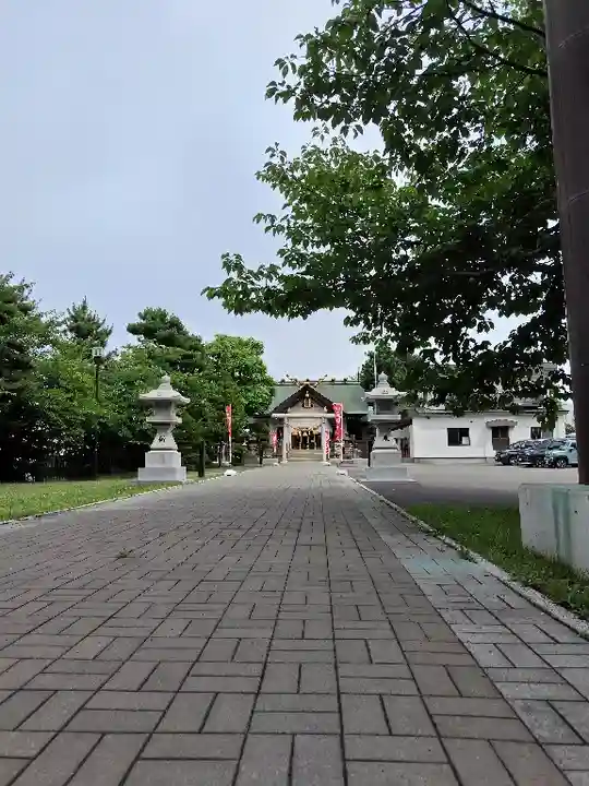 烈々布神社の景色
