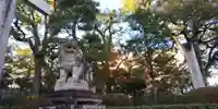 敷地神社(わら天神宮)の狛犬
