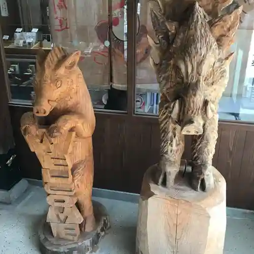 護王神社の狛犬