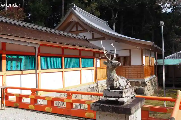 大原野神社の像
