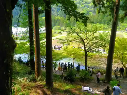 根道神社の景色