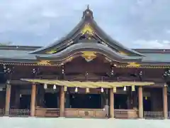 寒川神社の本殿