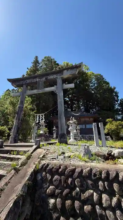 冠嶺神社(上栃窪)(福島県)