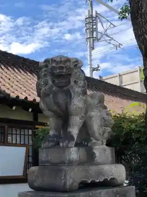 六孫王神社の狛犬