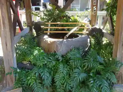 矢先稲荷神社の手水舎