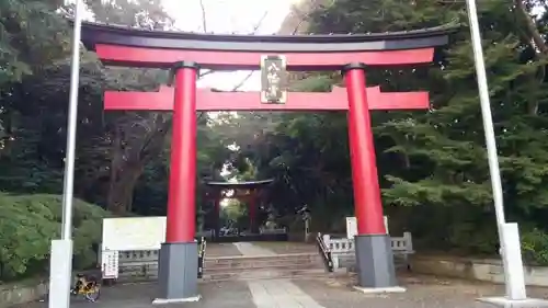 蒲田八幡神社の鳥居