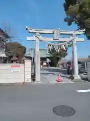 菖蒲神社の鳥居