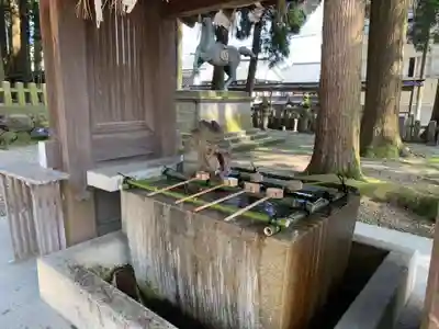 劒神社の手水舎