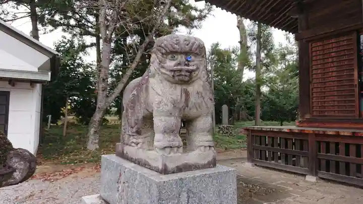 人丸神社(小中町)の狛犬