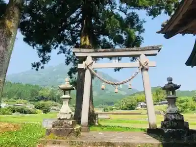 田代神社の鳥居