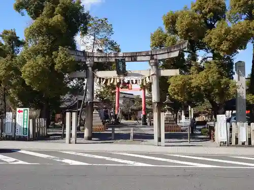 大垣八幡神社の鳥居