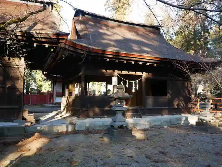 大井俣窪八幡神社の本殿・本堂