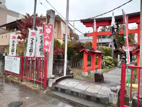 石和八幡宮(官知物部神社)の鳥居