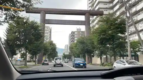 北海道神宮の鳥居