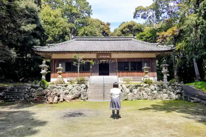 敏太神社の本殿・本堂