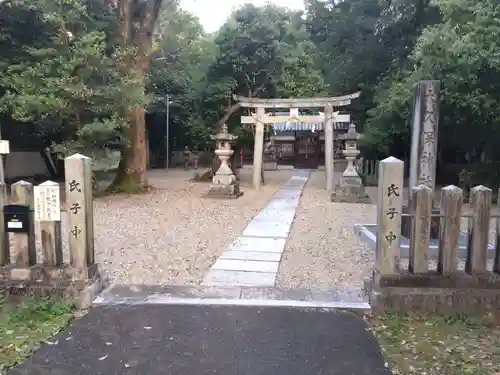 大久保神社の鳥居