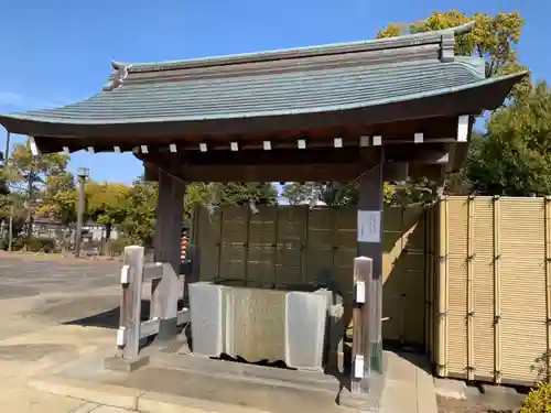 栗木御嶽神社の手水舎